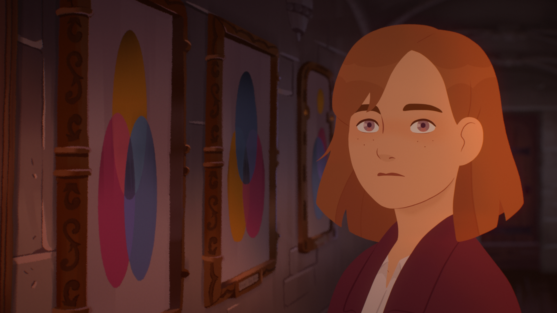 La Quête d'Ewilan — Camille dans la galerie des tableaux